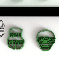 AVENGERS END GAME MOLDE CORTANTE PARA GALLETAS  - Thumbnail 3