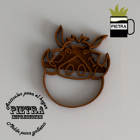 EL REY LEON MOLDE CORTANTE PARA GALLETAS FONDANT  - Thumbnail 7