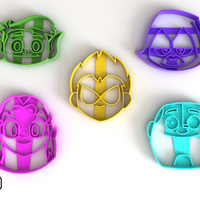 TEEN TITANS MOLDE CORTANTE PARA GALLETAS FONDANT  - Thumbnail 2
