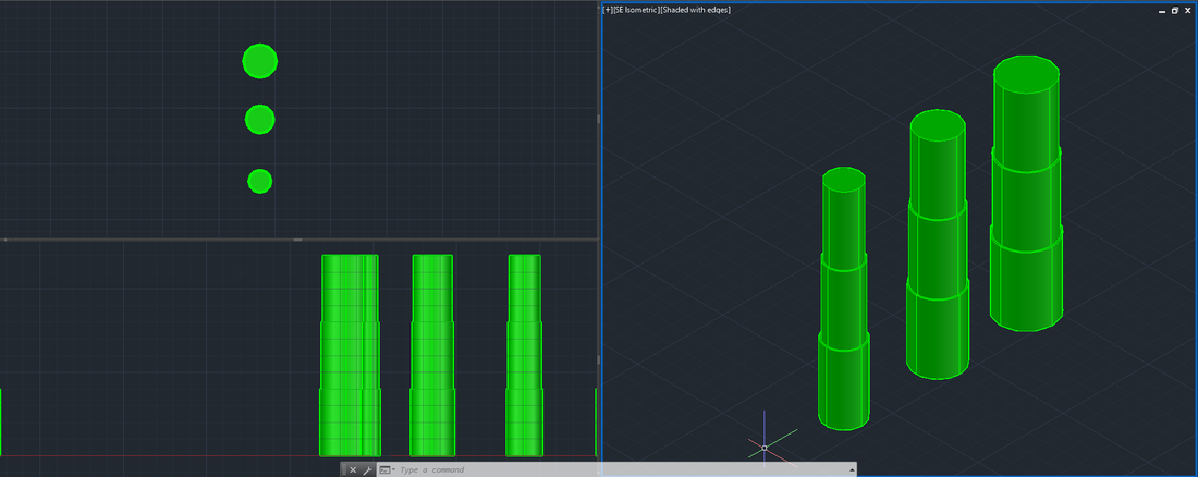 22mm to 38mm Step Mandrels 3D Print 267464