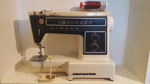 Singer Electronic 560 Spool modification