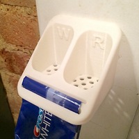 Toothbrush / Toothpaste Holder - Thumbnail 2