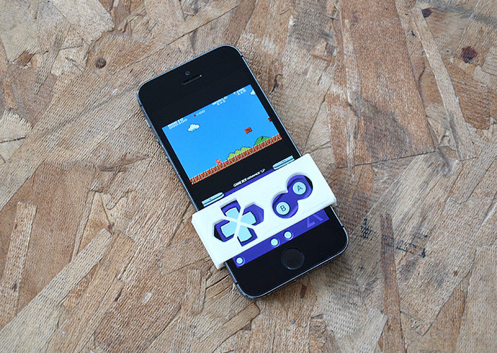 Gameboy Button Faceplate For iPhone | GBA4iOS 3D Print 26762