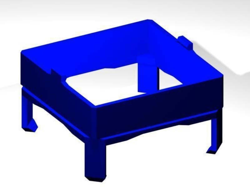 40mm/10mm Fan mount for Nema17 motor
