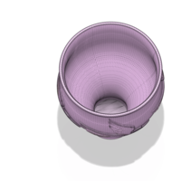 style vase cup vessel glass-birds for 3d-print or cnc - Thumbnail 13