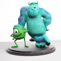 Mike and Sully From Monster inc - Thumbnail 1
