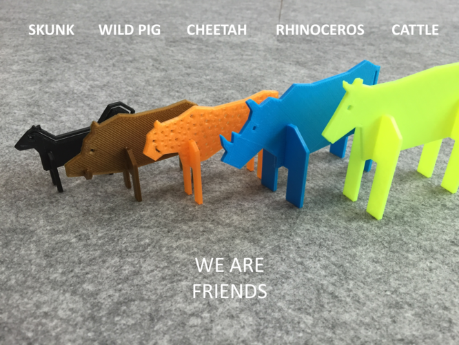 Simple Animals 10 3D Print 26830