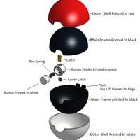 Pokeball (opens and closes) - Thumbnail 3