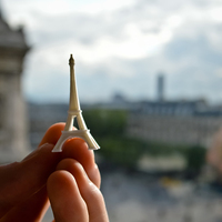 Small The Eiffel Tower Miniature 3D Printing 2686