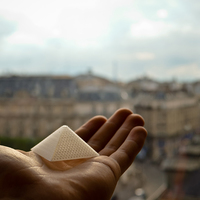 Small The Louvre Pyramid  3D Printing 2687