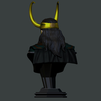 LOKI Bust 2 Heads - Marvel - Avenger - Infinity war  - Thumbnail 5
