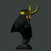 LOKI Bust 2 Heads - Marvel - Avenger - Infinity war  - Thumbnail 6