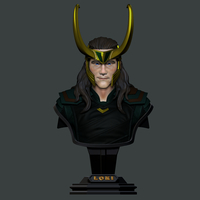 LOKI Bust 2 Heads - Marvel - Avenger - Infinity war  - Thumbnail 8