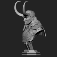 LOKI Bust 2 Heads - Marvel - Avenger - Infinity war  - Thumbnail 10