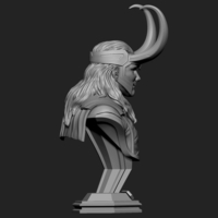 LOKI Bust 2 Heads - Marvel - Avenger - Infinity war  - Thumbnail 13