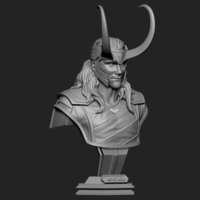 LOKI Bust 2 Heads - Marvel - Avenger - Infinity war  - Thumbnail 14