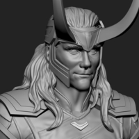 LOKI Bust 2 Heads - Marvel - Avenger - Infinity war  - Thumbnail 22