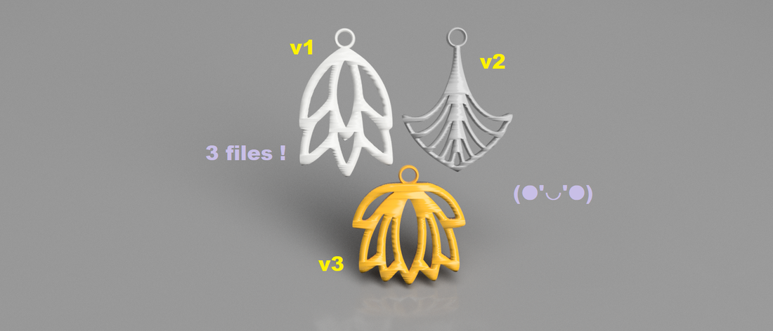 Nerves earrings (set)