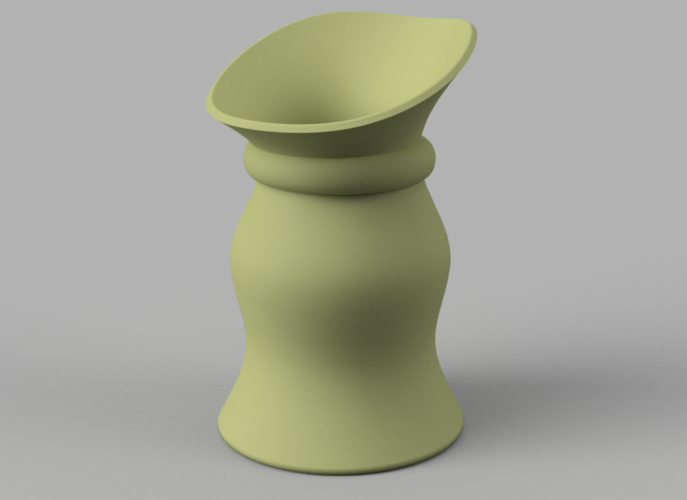 country style vase cup vessel v312 for 3d-print or cnc 3D Print 268800