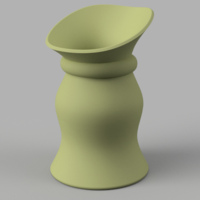 country style vase cup vessel v312 for 3d-print or cnc - Thumbnail 10
