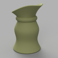 country style vase cup vessel v312 for 3d-print or cnc - Thumbnail 11