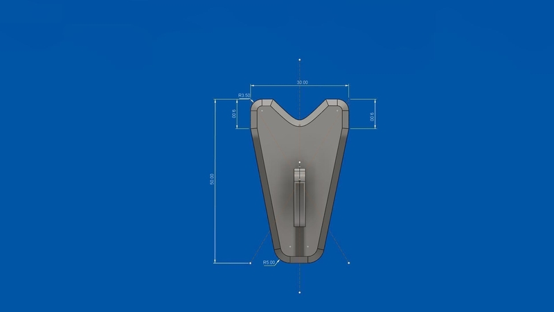 Simple wall hook