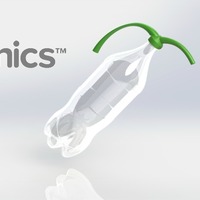 Small Spout V1 (Bottle Cap) - 3Dponics Gardening Tools 3D Printing 26892