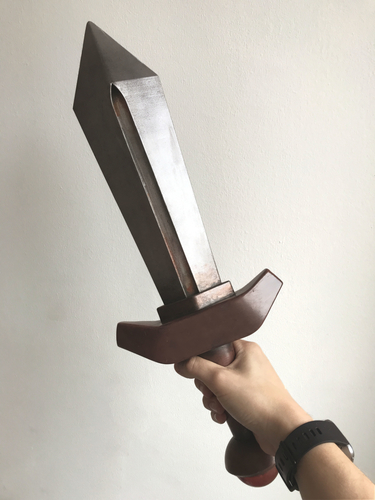 Assembly, Link's 3D Printed Wooden Sword