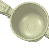vase cup pot jug vessel vp403 for 3d-print or cnc - Thumbnail 5