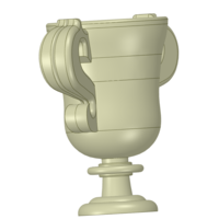 vase cup pot jug vessel vp403 for 3d-print or cnc - Thumbnail 8
