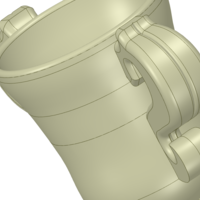 vase cup pot jug vessel vp403 for 3d-print or cnc - Thumbnail 11