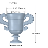 vase cup pot jug vessel vp403 for 3d-print or cnc - Thumbnail 18