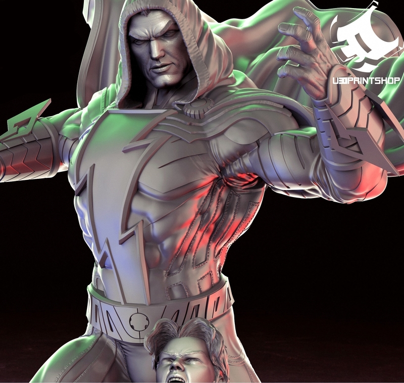 Shazam Billy batson Diorama - 3D print model