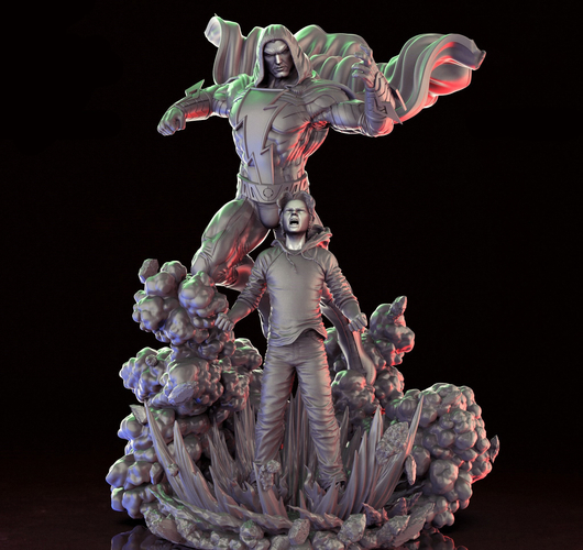 Shazam Billy batson Diorama - 3D print model 3D Print 269153