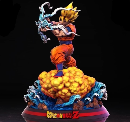 Goku- 3D Printable Model
