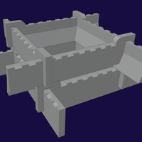 Adjustable Green Sand  Two Part Casting Frame - Thumbnail 1