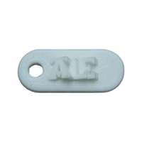 ALE Personalized keychain embossed letters - Thumbnail 3