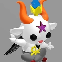 LITTLE (CHIBI ) BAPHOMET FIGURINE - Thumbnail 3