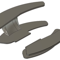 Small Paddle Shift Extenders - G27 3D Printing 269323