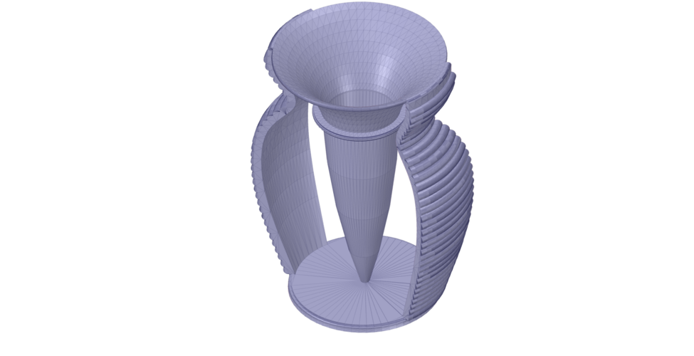 vase cup pot jug vessel v404 for 3d-print or cnc 3D Print 269330