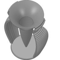 vase cup pot jug vessel v404 for 3d-print or cnc - Thumbnail 7