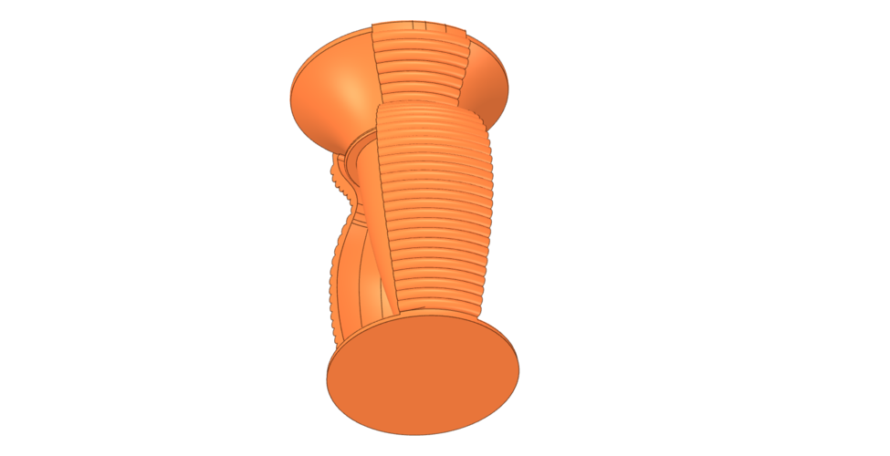 vase cup pot jug vessel v404 for 3d-print or cnc 3D Print 269343