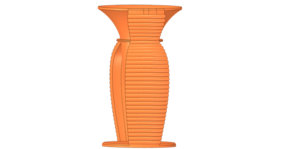 vase cup pot jug vessel v404 for 3d-print or cnc 3D Print 269344