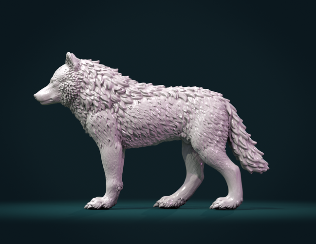 Wolf III 3D Print 269366