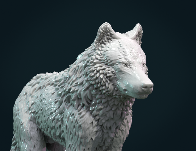 Wolf III 3D Print 269367