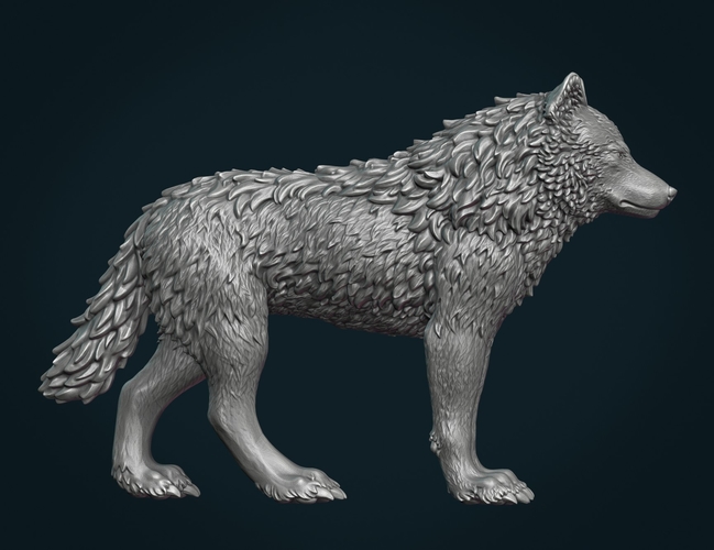 Wolf III 3D Print 269369