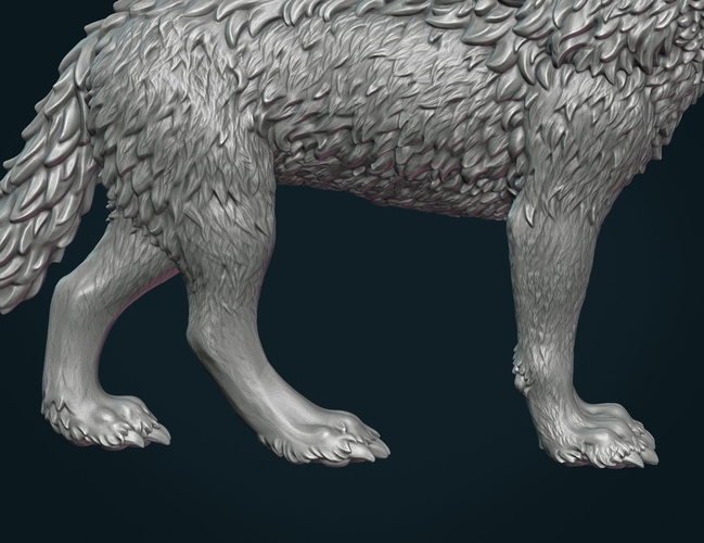 Wolf III 3D Print 269372