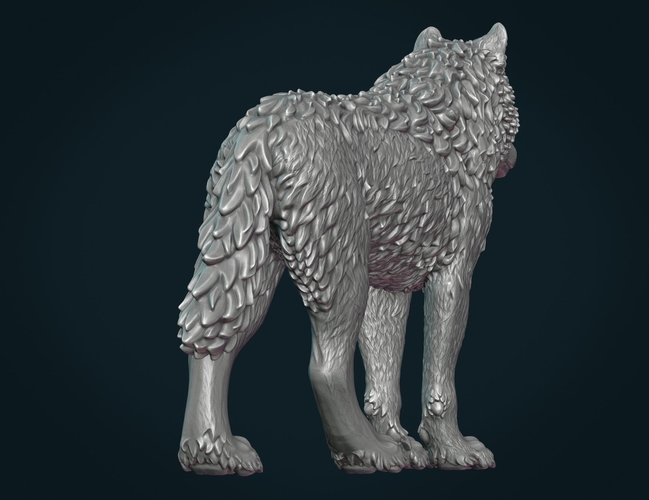 Wolf III 3D Print 269374
