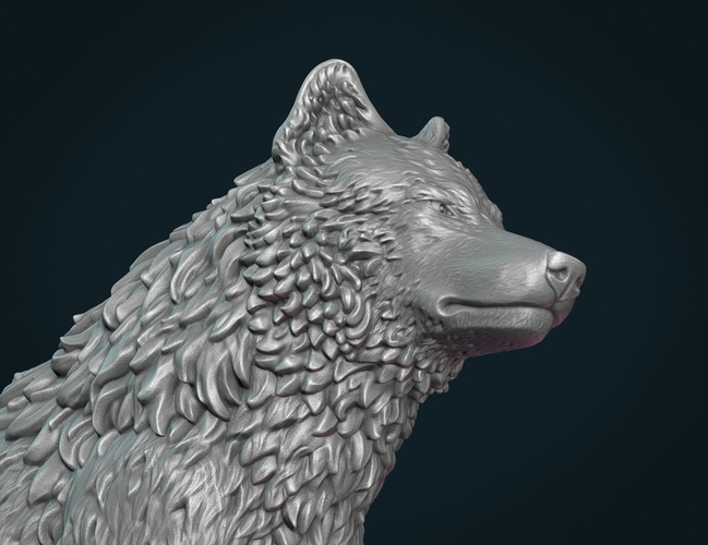 Wolf III 3D Print 269377