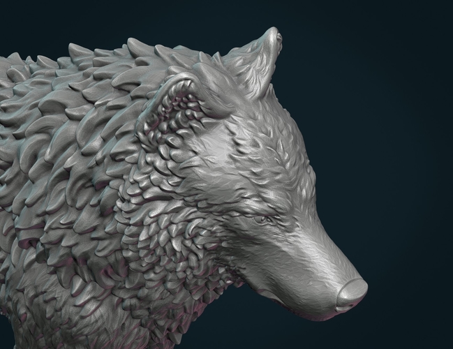 Wolf III 3D Print 269378
